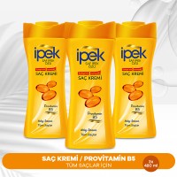 İpek Provitamin B5 Tüm Saç Tipleri için Saç Kremi 480 ml x 3 Adet